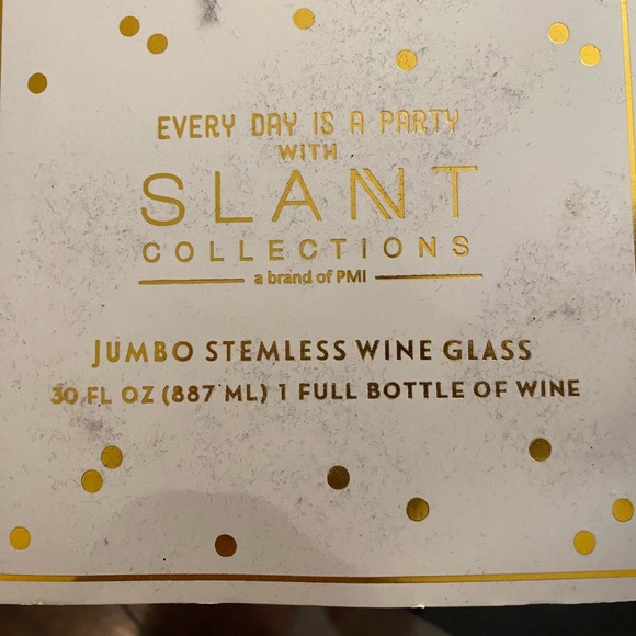 SLANT COLLECTIONS JUMBO WINE GLASS Size 30 oz - Picture 2 of 4